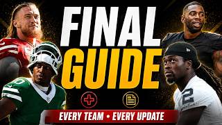 Fantasy Football FINAL Draft Guide: News Updates + Strategy (DraftKings Best Ball)