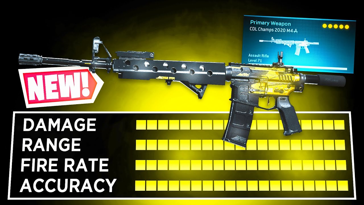 *NEW* "CDL CHAMPS 2020 M4" in MODERN WARFARE.. (CDL CHAMPS 2020 M4A1