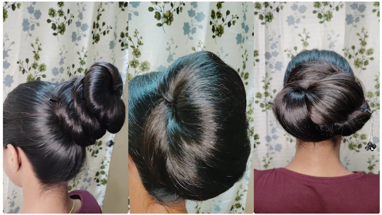 High Twisted Stick Bun, Stick Bun and Coccon Bun in Longhair.