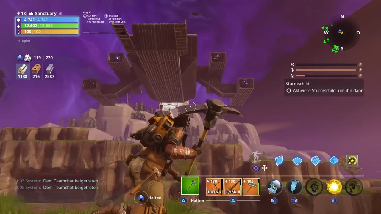 Fortnite Fliegende Basis / Floating Base YouTube