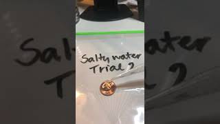 Salty water Trial 2