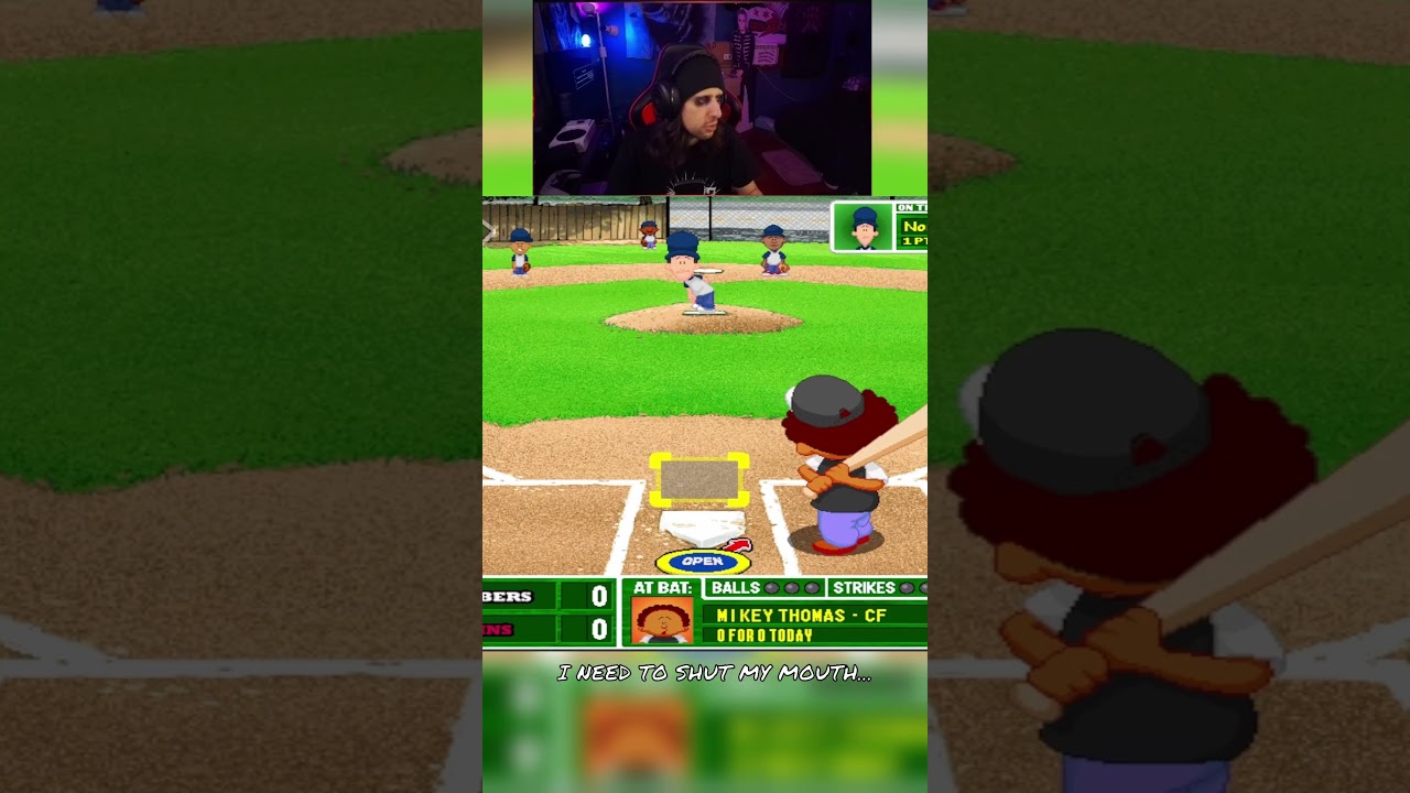 I need to shut my mouth... | Backyard Baseball 2003 
