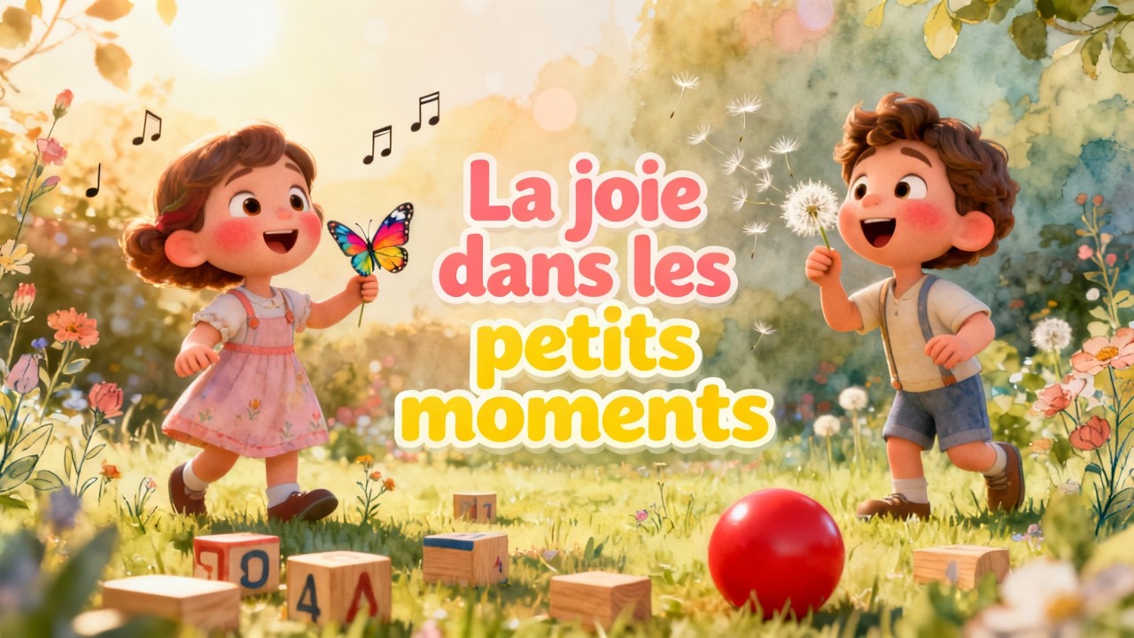 la joie dans les petits moments