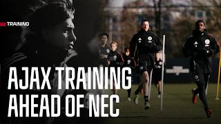 First Ajax Training For Carrizo Training Ahead Of Nec