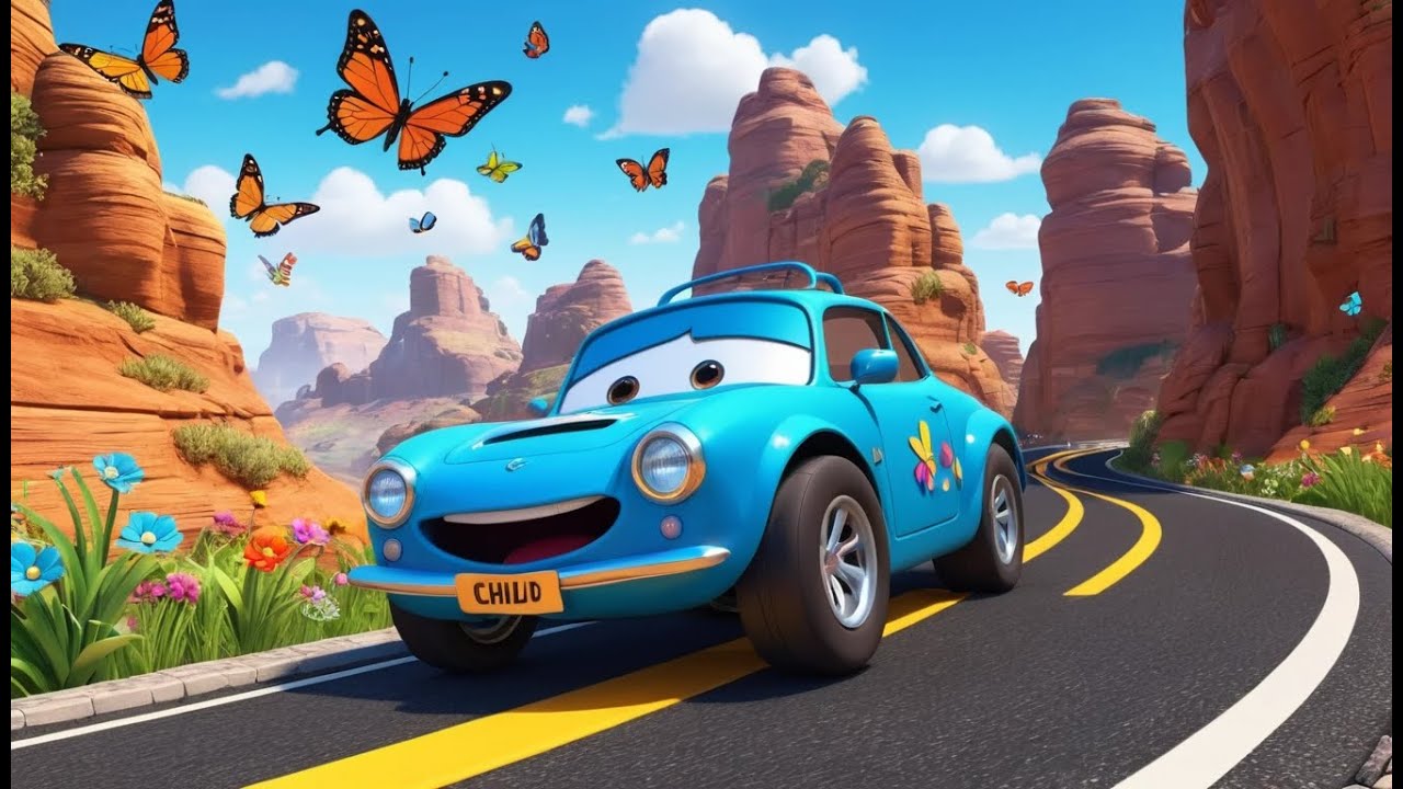 Ding Ding! Let’s Take a Bumpy Ride | Vehicle Song for Kids | Toddler Rhyme with Wheels and Sounds