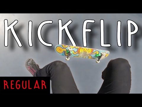 REGULAR! POV Skate Tutorial # 5: Como kickflip