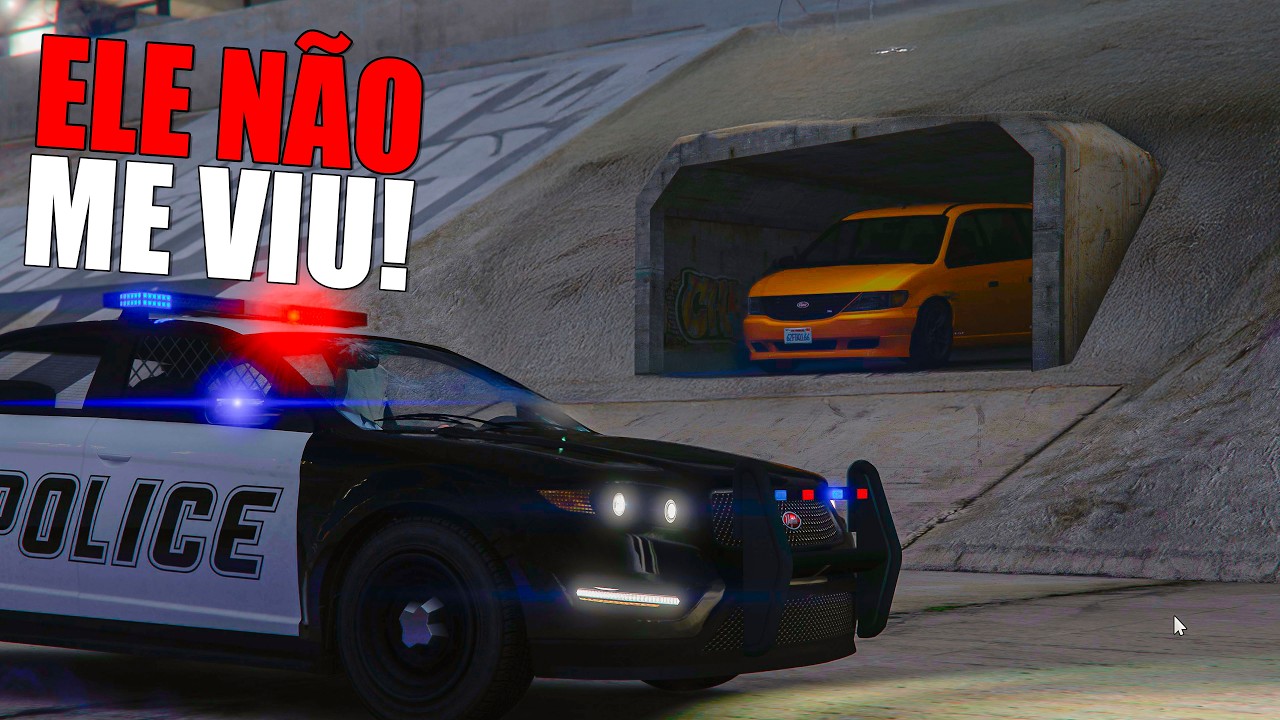 Esconde-Esconde Reverso mas com CARROS no GTA 5 Online é engraçado de mais!