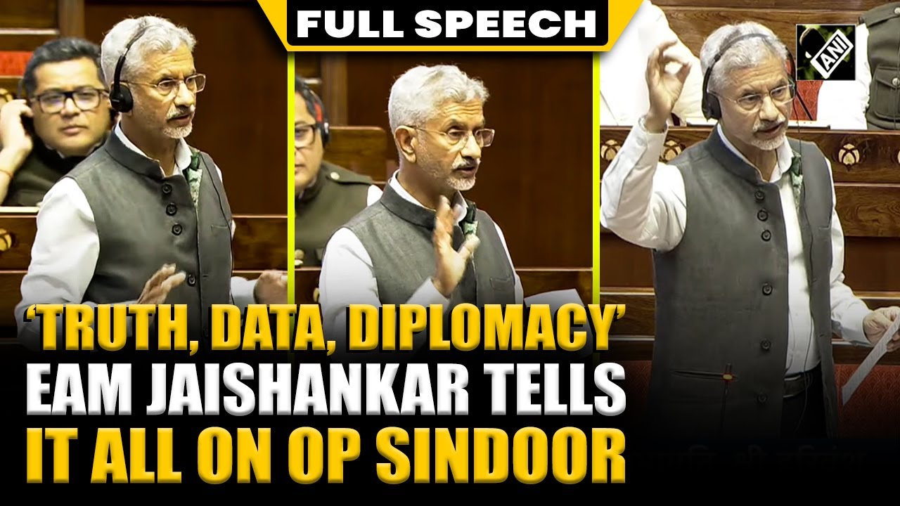 Op Sindoor: ‘From Indus Water Treaty to Trump’s Ceasefire’ EAM Jaishankar clears air at Rajya Sabha