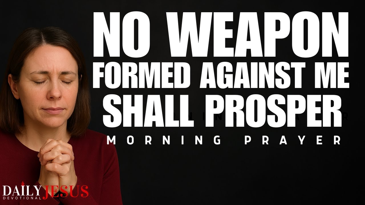 Начните свой день с провозглашения: «Никакое оружие, созданное против меня, не будет успешно» | У...