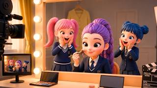 Baby Rumi's First Beauty Transformation! 💄✨| "Free" Cover - KDH Music Video🌟