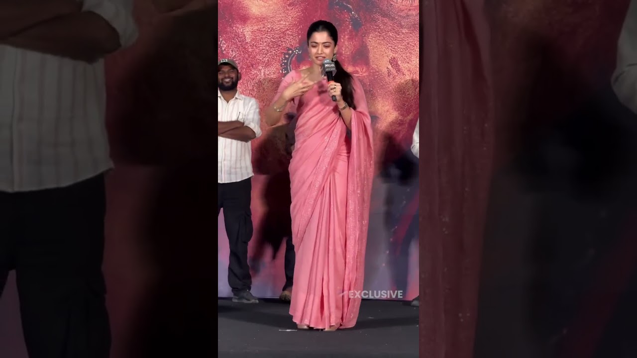 నా స్లాంగ్ మీకు అర్థమవుతుంది కదా? 🩷 | #RashmikaMandanna | #Mysaa Teaser Launch | #Shorts | TFN