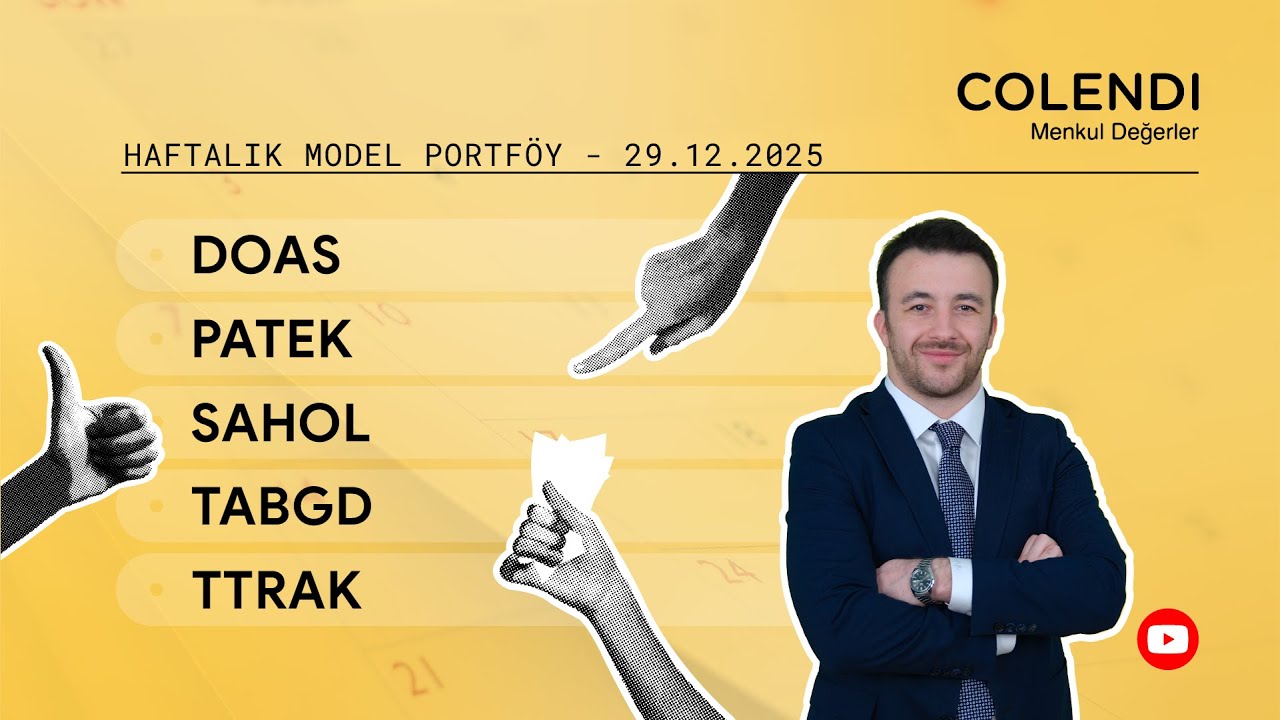 Haftalık Model Portföy | DOAS - PATEK - SAHOL - TABGD - TTRAK | Sadullah Çalışır