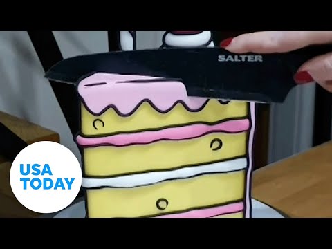 Part-time baker creates 2D cartoon cakes | USA TODAY