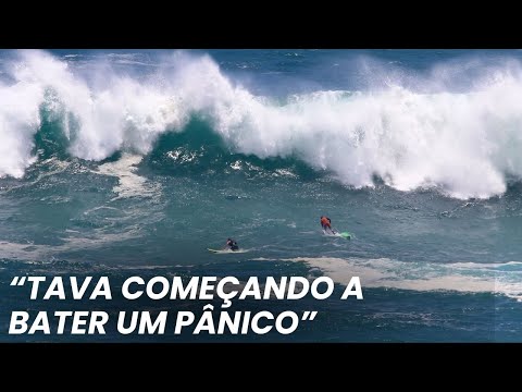 Dia histórico no Rio / Detalhes de uma das mais fortes ressacas de todos os tempos / Laje do Vidigal