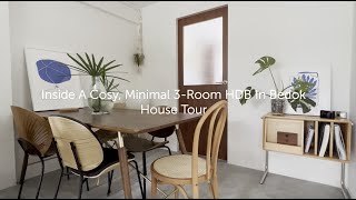 House Tour: Minimal Resale 3Room HDB In Bedok