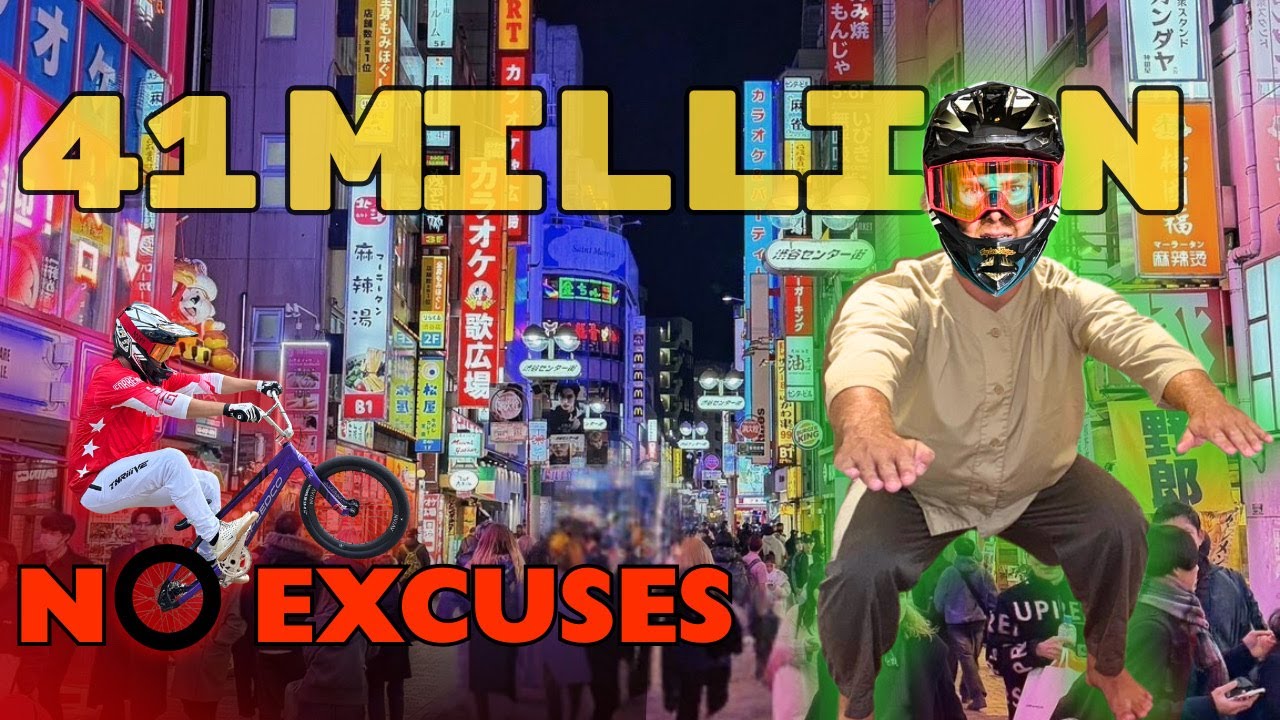 КАК: Тренировки по BMX в самом большом городе на Земле | Токио, Япония, в крошечном гостиничном н...