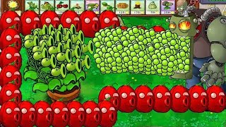 99 Threepeater vs O-Nut vs Dr Zomboss | Plants vs Zombies