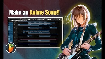 How to make J-Rock Anime Music in FL Studio | FL Studio 2025 Tutorial