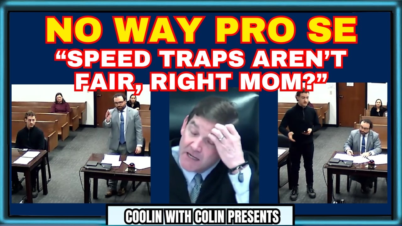 Pro Se Defendant Finds Out Feelings Aren't Law Despite Mom's Help