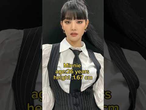 G Idle Members Age And Height Gidle 