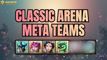 Classic Arena META Teams! - Top Tier Setups Shown - December 2025 | IMR - [Infinite Magicraid]