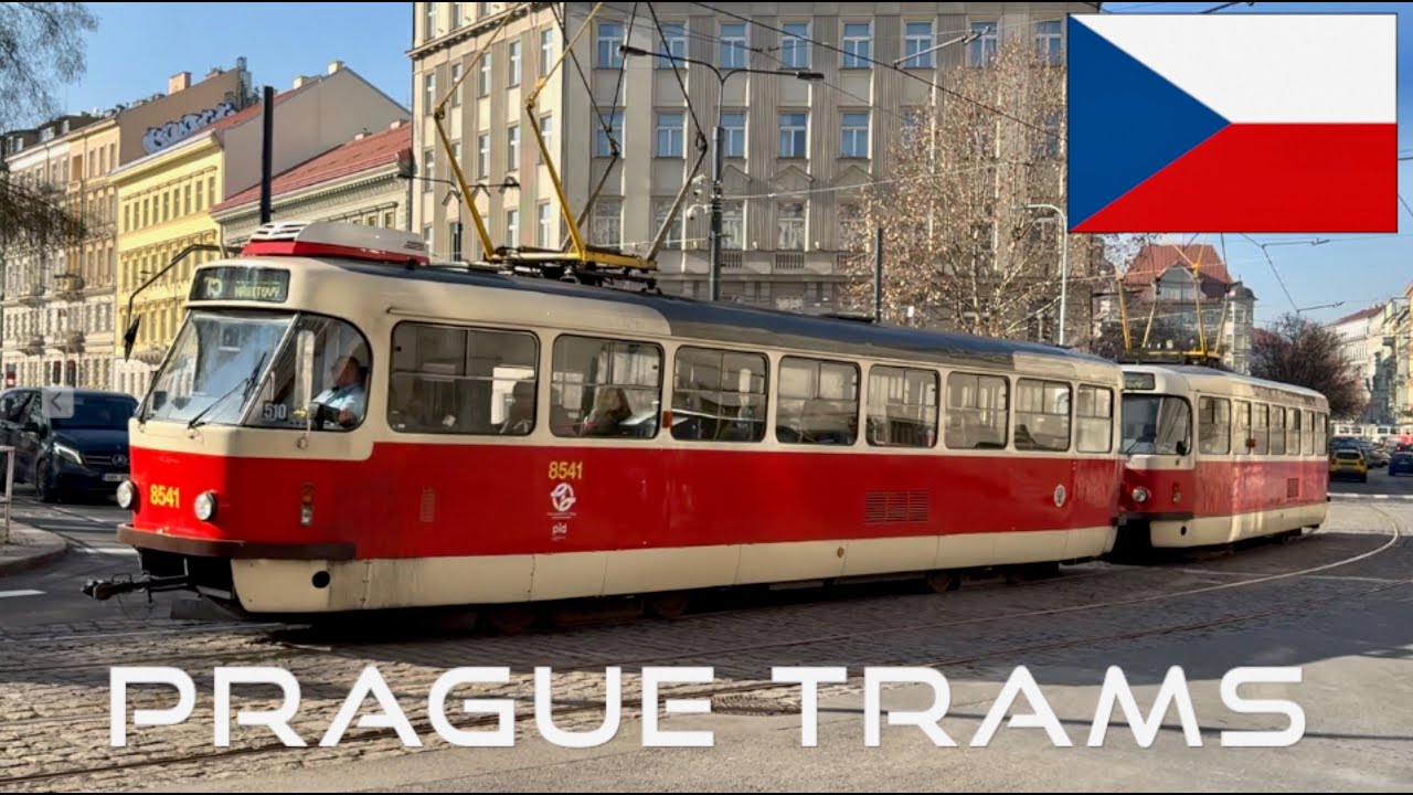 Czechia / Czech Republic - Trams in Prague