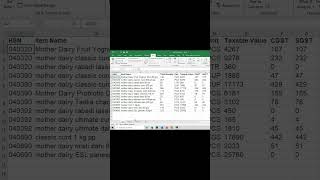 Excel Subtotal Tutorial | Create HSN Wise GST Reports in Excel 🚀 #Excel #MicrosoftExcel