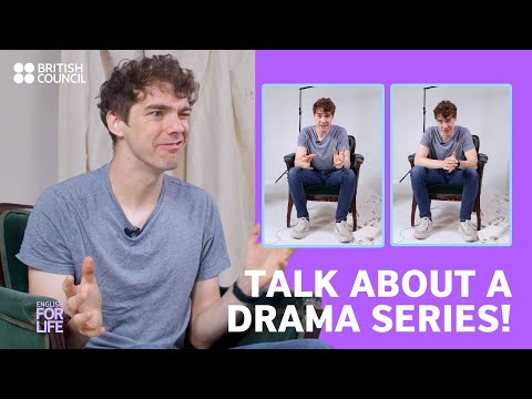 How to talk about drama series - an English for Life lesson