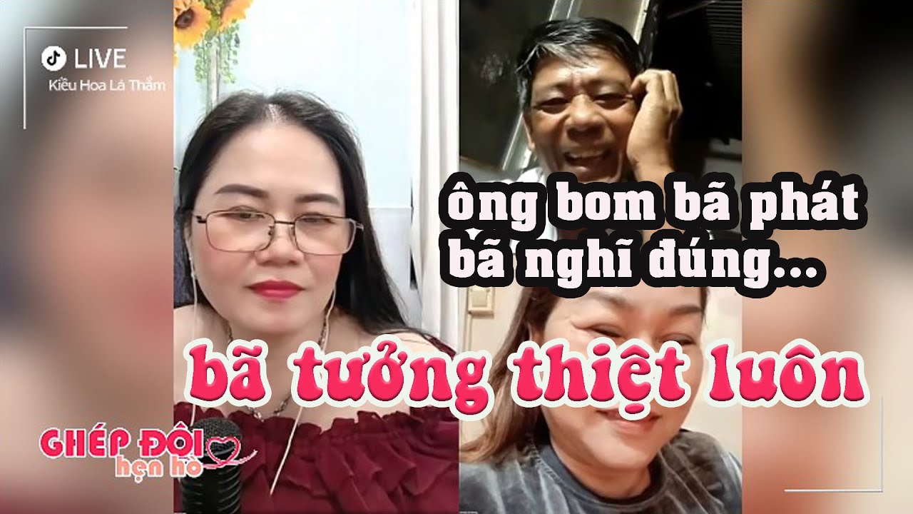 Thắm ghép đôi. Ông BOM bã cái xong bã bị ảo giác luôn