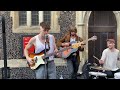 NEW: JamRock + Walking On The Moon + A Little Bit of Luck. The Big Push busking in Brighton Ship St.