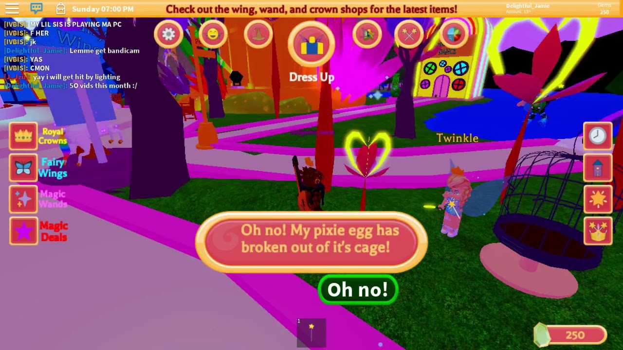 Event How To Get The Whimisical Egg Roblox Fairy World - roblox fairy world and the neighborhood of robloxia gamelog