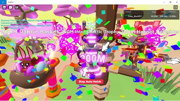 I got the best luck in Clicker Simulator new 200m egg!!!