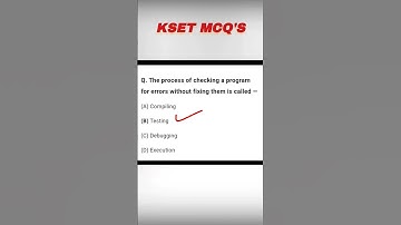 KSET PAPER 1||MCQ