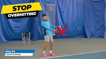 How To Avoid OVERHITTING Forehands And IMMEDIATELY Get CONSISTENCY In 3 Steps