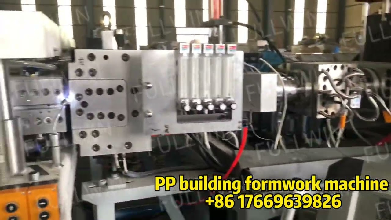 PP hollow construction board machine manufacturer