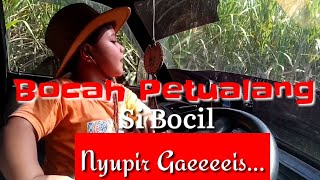 Bocah Petualang  Hobi Nyetir Mobil  Si Bocil