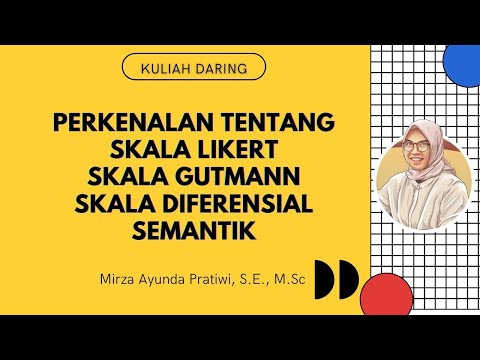 Video: Bagaimana Membangun Diferensial Semantik