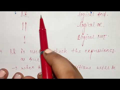 #clanguagetutorial #11:Logical operators |part 4| c language