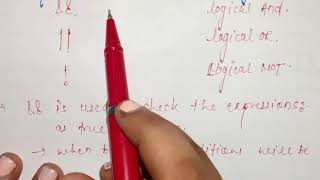 #clanguagetutorial #11:Logical operators |part 4| c language