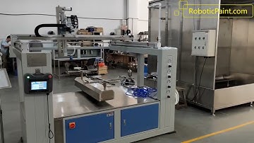 RPG Five Axis Painting Machine and Water Curtain Spray Booth