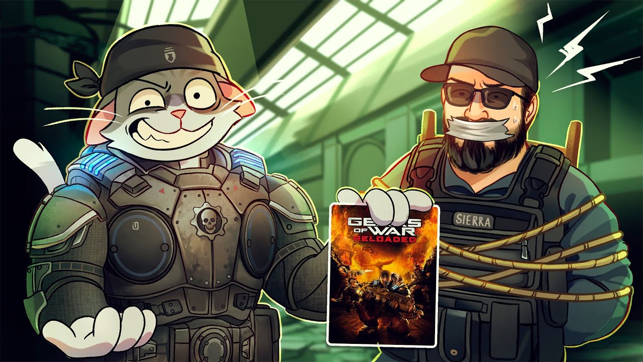 Obligué a EXPOLICÍA a pasar Gears RELOADED EN LOCURA 😈 (