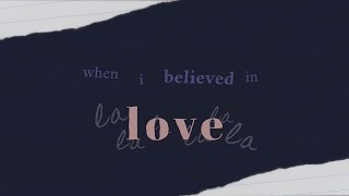 Sharny - Believed In Love Official Lyric Video