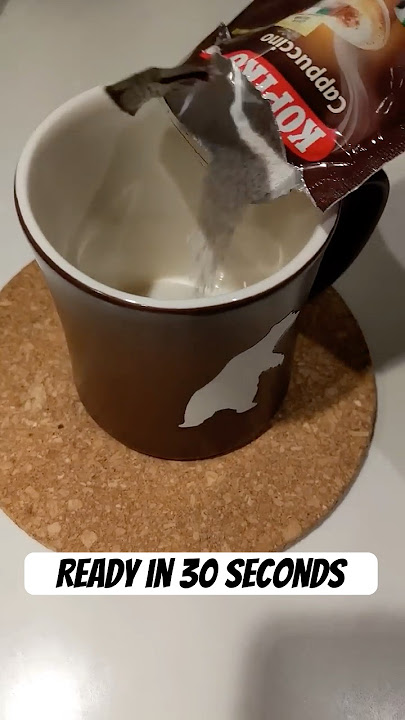 30 Second KOPIKO Cappuccino - Instant Cafe Experience for those cold winter days! Easy, Simple, Good