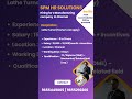 SPM HR SOLUTIONS Hiring for a Manufacturing company  in Chennai