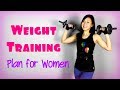 Full Strength / Weight Training Plan for Women