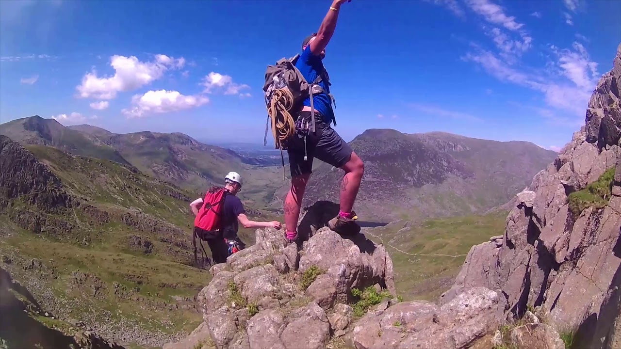 Glyders Scramble and wild Swim 2018