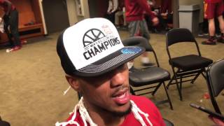 Monte Morris speaks after winning Big 12 title