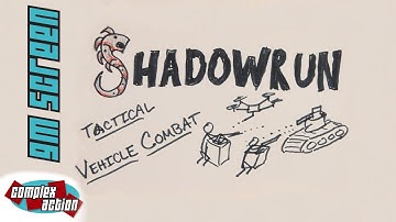 Tactical Vehicle Combat - GM Screen - Shadowrun 5th Edition