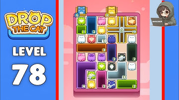 Drop The Cat level 78 solution 