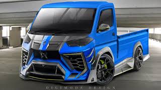 Edit Pick Up New Carry Modif Lamborghini |Digital Modifikasi (DIGIMOD)| - Virtual Tuning screenshot 1